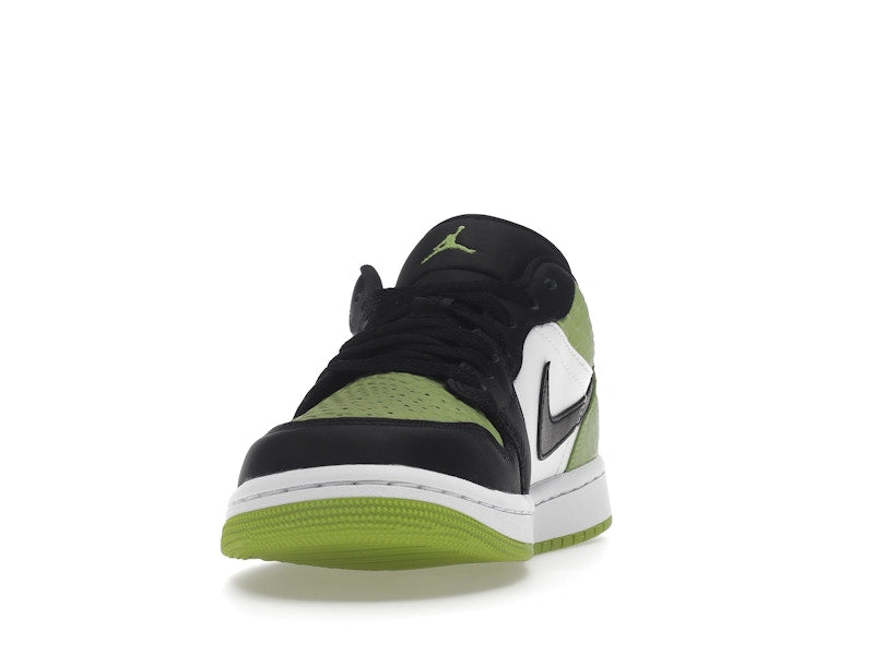 Jordan 1 Low Snakeskin Vivid Green (Women's)