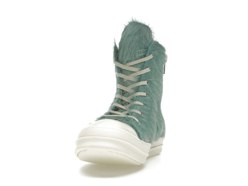 Rick Owens Strobe High Pony Hair Aqua