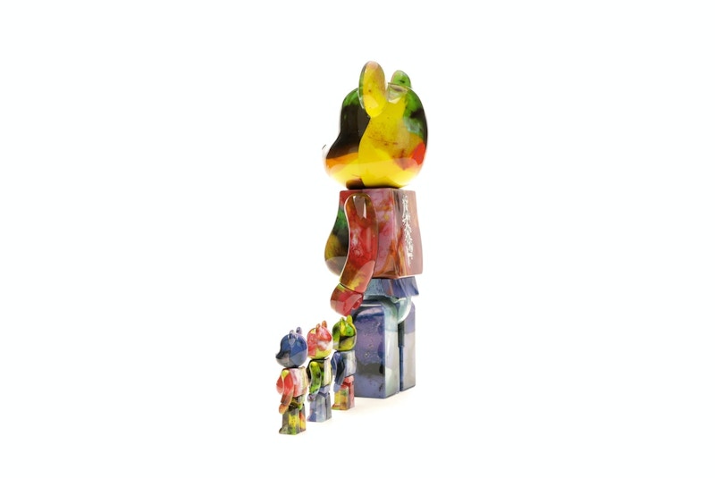 Bearbrick Pushead 4 pc Set 100% & 400% Set Multi