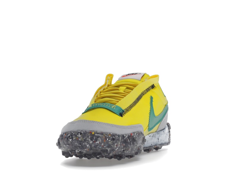 Nike Waffle Racer Crater Yellow Strike Roma Green (Women's)