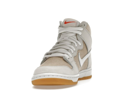 Nike SB Dunk High Pro ISO Orange Label Unbleached Natural