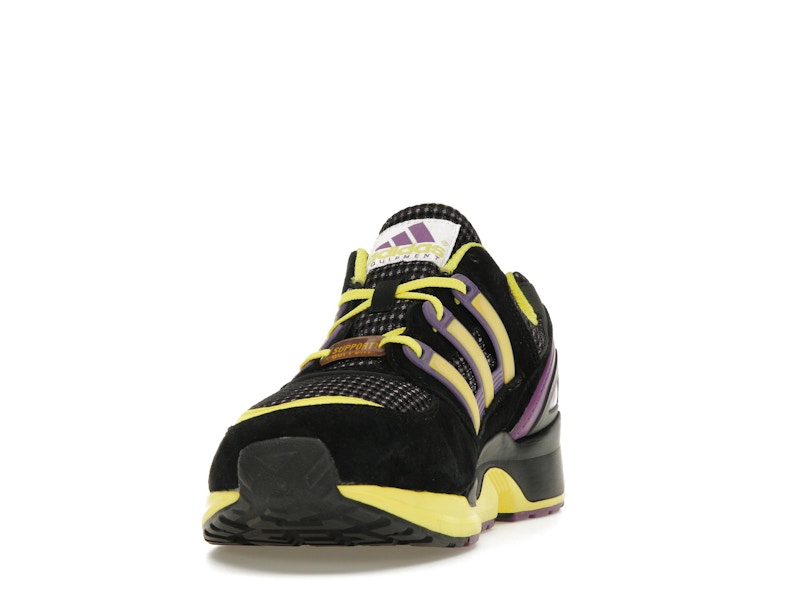 adidas EQT Support Running Black Lemon Purple