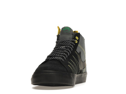 Nike SB Zoom Blazer Mid PRM Acclimate Cool Grey Yellow Strike