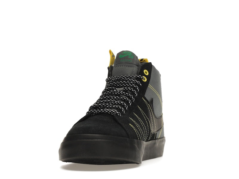 Nike SB Zoom Blazer Mid PRM Acclimate Cool Grey Yellow Strike
