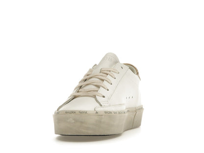 Golden Goose Hi Star White Glitter Gold (Women's)