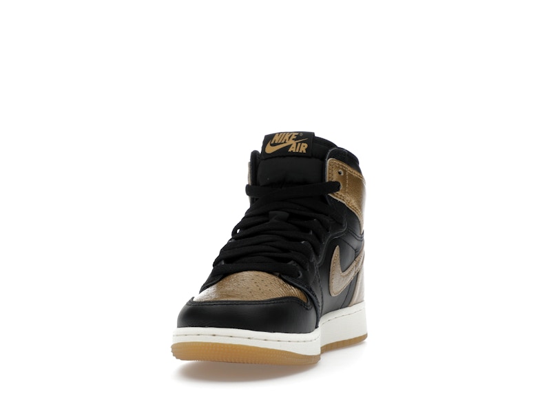 Jordan 1 Retro High OG Black Metallic Gold (GS)
