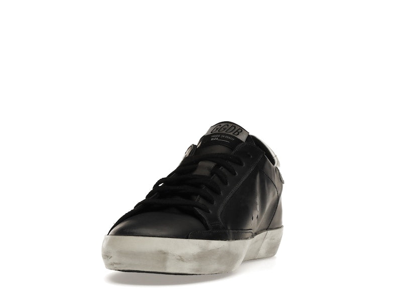 Golden Goose Super-Star Black White Leather