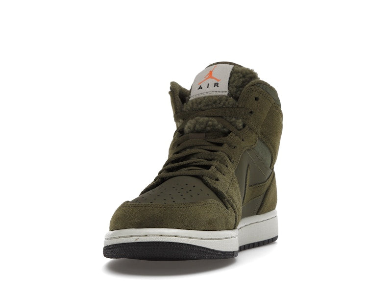 Jordan 1 Mid Olive Canvas (2018)