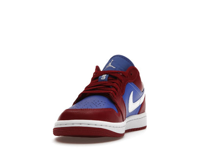 Jordan 1 Low Pomegranate Medium Blue (Women's)