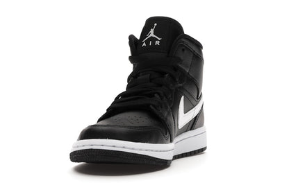 Jordan 1 Mid Black White (Women's)