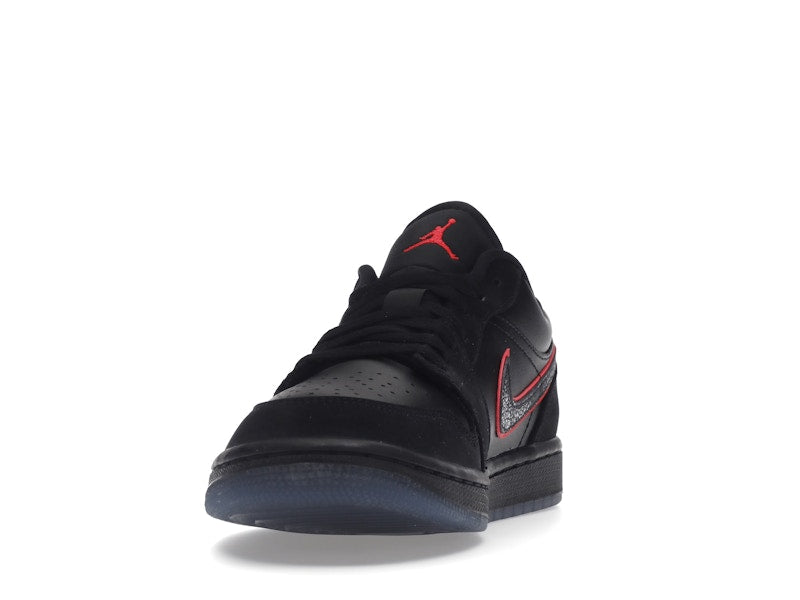Jordan 1 Low Black Red Orbit