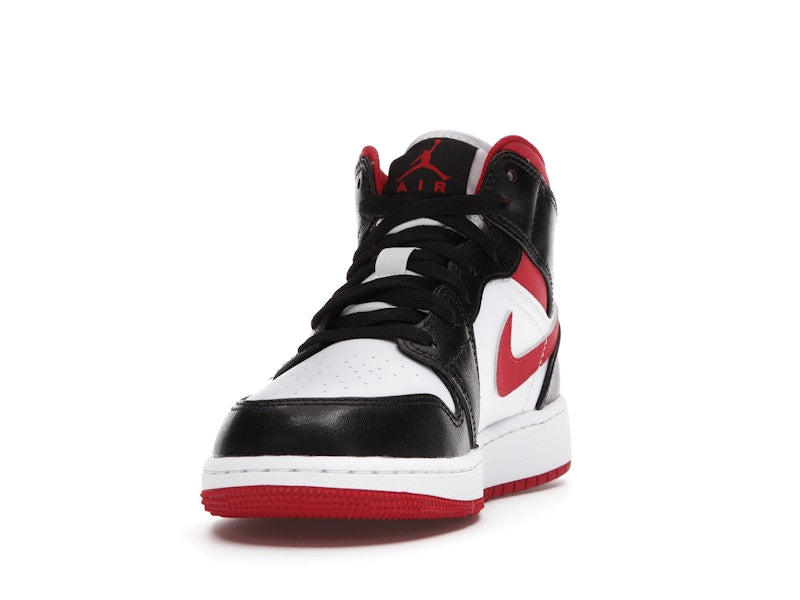 Jordan 1 Mid Gym Red Black White (GS)