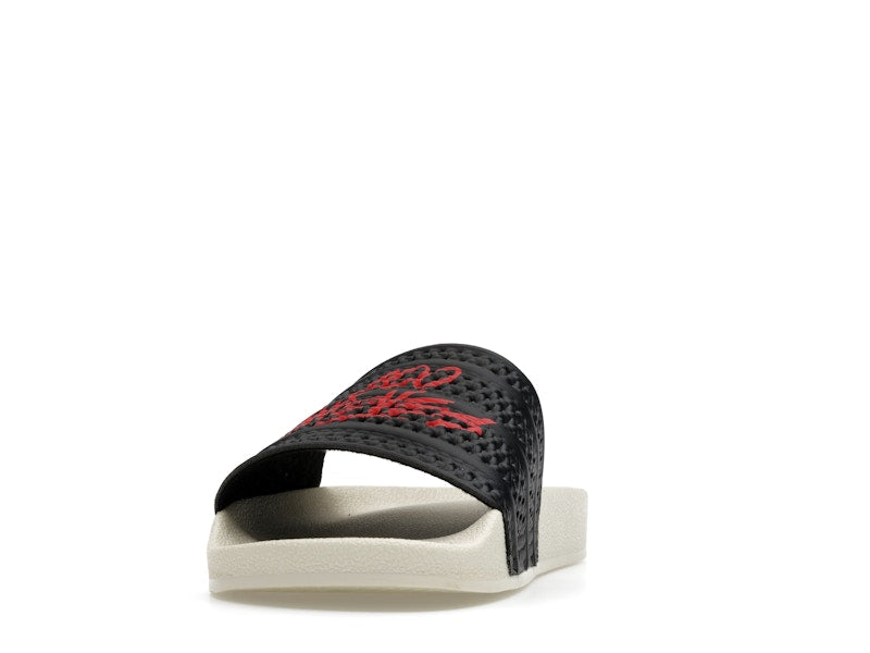adidas Adilette Slides 100 Thieves Black Red