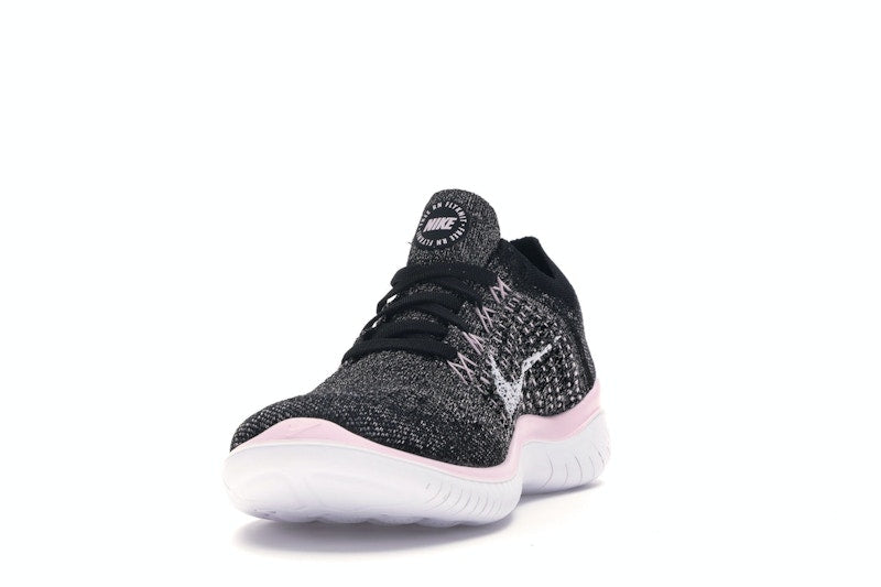Nike Free RN Flyknit 2018 Black Pink Foam (Women's)