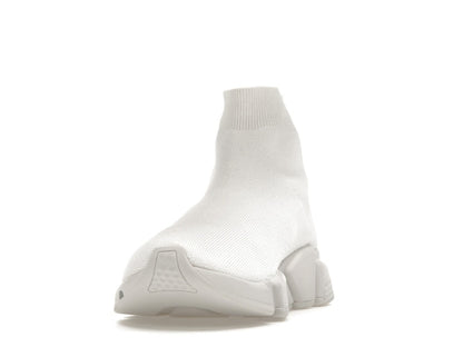 Balenciaga Speed Graffiti Trainers White Black