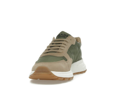 Prada PRAX 01 Sneakers Re-Nylon Brushed Leather Ecru Military