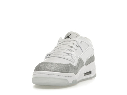 Jordan 4 RM White Metallic Silver (Women's)