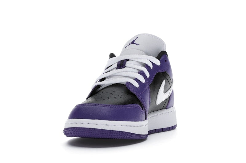Jordan 1 Low Court Purple Black (GS)