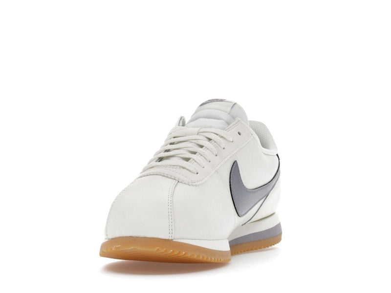 Nike Cortez Leather Sail Gum Yellow Cement Grey