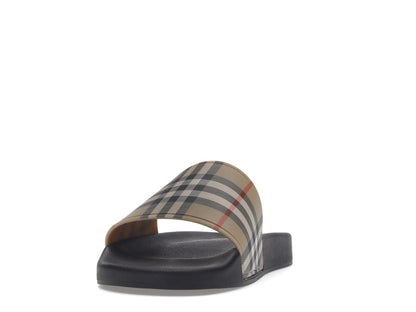 Burberry Vintage Check Slides Archive Beige