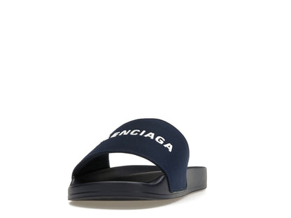 Balenciaga Pool Slide Navy