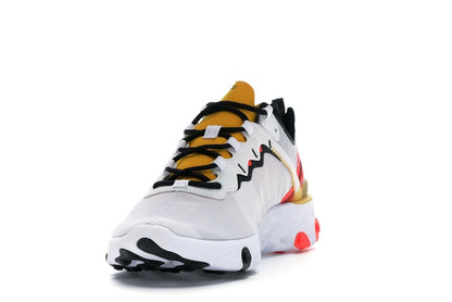 Nike React Element 55 White Black Crimson Gold