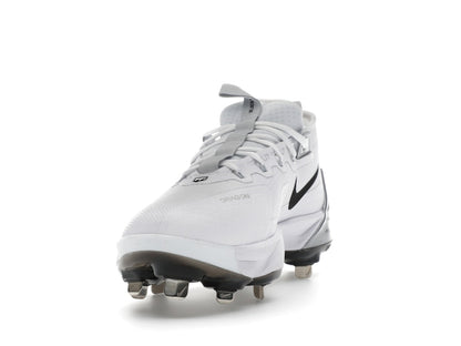 Nike Force Zoom Trout 9 Elite White Black Pure Platinum Metallic Silver