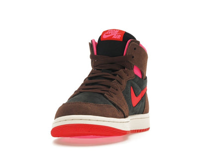 Jordan 1 High Zoom Air CMFT 2 Cacao Wow Picante Red (Women's)
