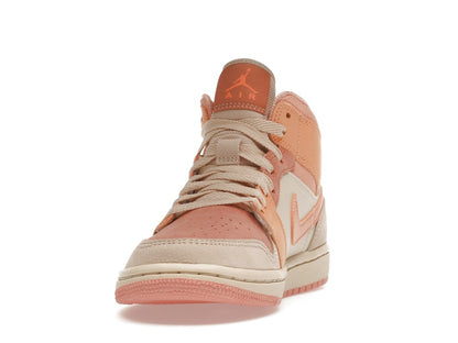Jordan 1 Mid Apricot Orange (Women's)