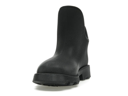 Burberry Marsh Round-Toe Ankle Boots Black