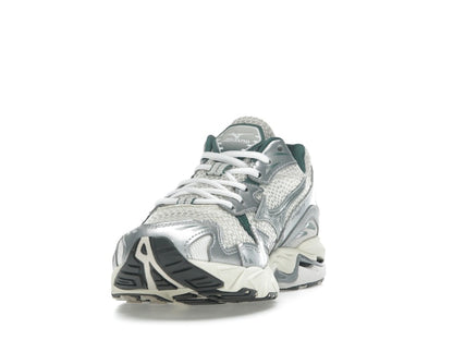 Mizuno Wave Rider 10 White Slate Bistro Green