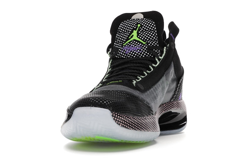 Jordan XXXIV Low Black Vapor Green Bleached Coral