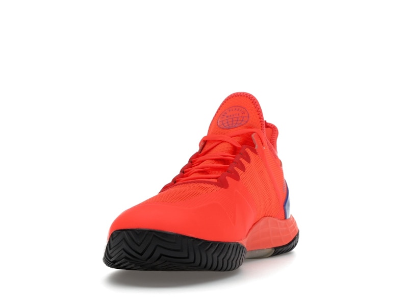 adidas Adizero Ubersonic 4 Solar Red Silver Metallic Lucid Blue