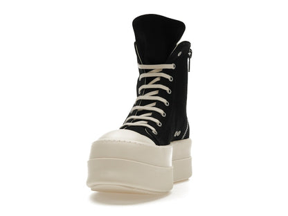 Rick Owens DRKSHDW Mega Bumper Sneaks Pentagram Black Pearl Milk