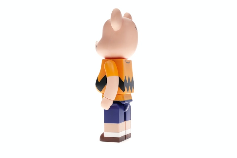 Bearbrick Charlie Brown 400% Yellow