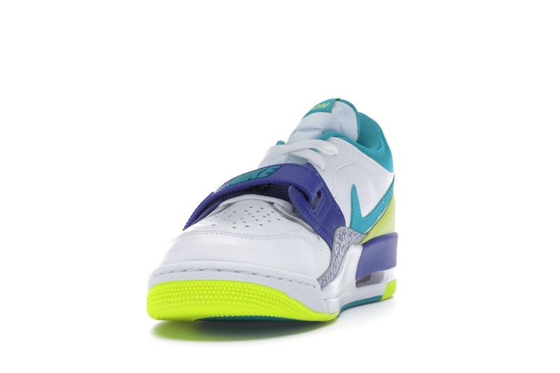 Jordan Legacy 312 Low Ultramarine Neon Yellow Aquamarine