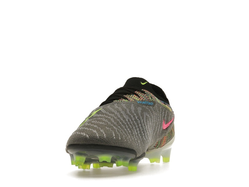 Nike Gripknit Phantom GX Elite Fusion FG Black White Blue Glow Volt
