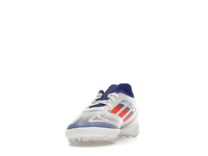 adidas F50 League Turf Cloud White Solar Red Lucid Blue (GS)