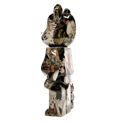Bearbrick Utagawa Kuniyoshi (The Haunted Old Palace at Soma) 100% & 400% Set