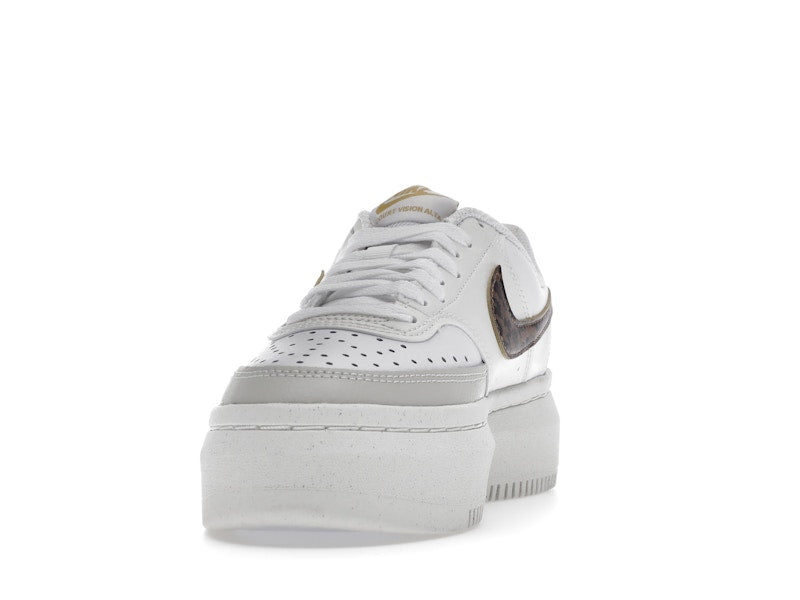 Nike Court Vision Alta Low White Light Bone Sail Archaeo Brown (Women's)