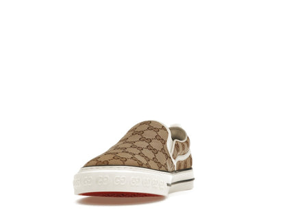 Gucci Tennis 1977 Slip On Beige Ebony