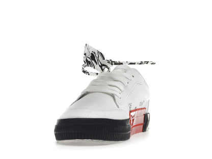 OFF-WHITE Vulcanized Low Canvas White Black