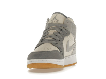 Jordan 1 Mid SE Coconut Milk Particle Grey (GS)