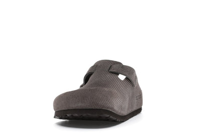 Birkenstock Boston Clogs Stussy Anthracite