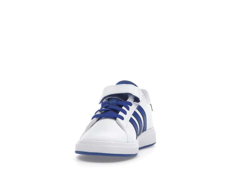 adidas Grand Court 2.0 Cloud White Royal Blue Core Black (PS)
