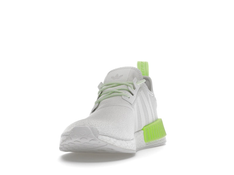 adidas NMD R1 Crystal White Solar Green