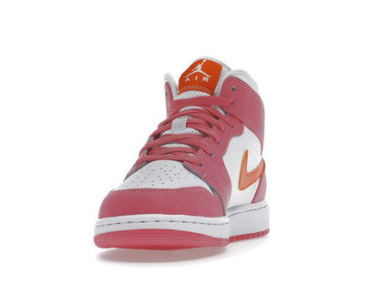 Jordan 1 Mid Pinksicle Safety Orange (GS)