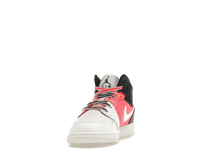 Jordan 1 Mid SE White Black Infrared (GS)