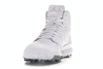 Jordan 1 Retro Golf Cleat White Metallic