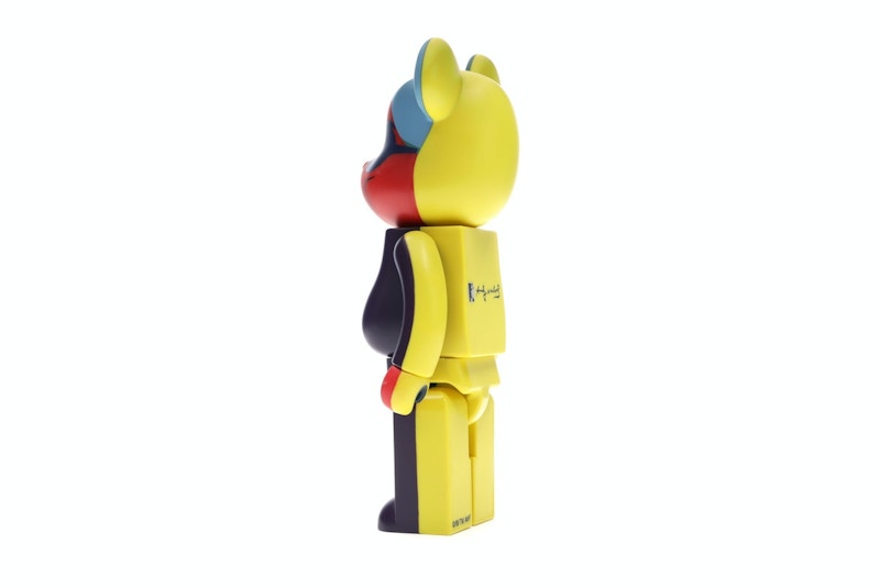Bearbrick Andy Warhol Silk Screen Ver. 400% Multi